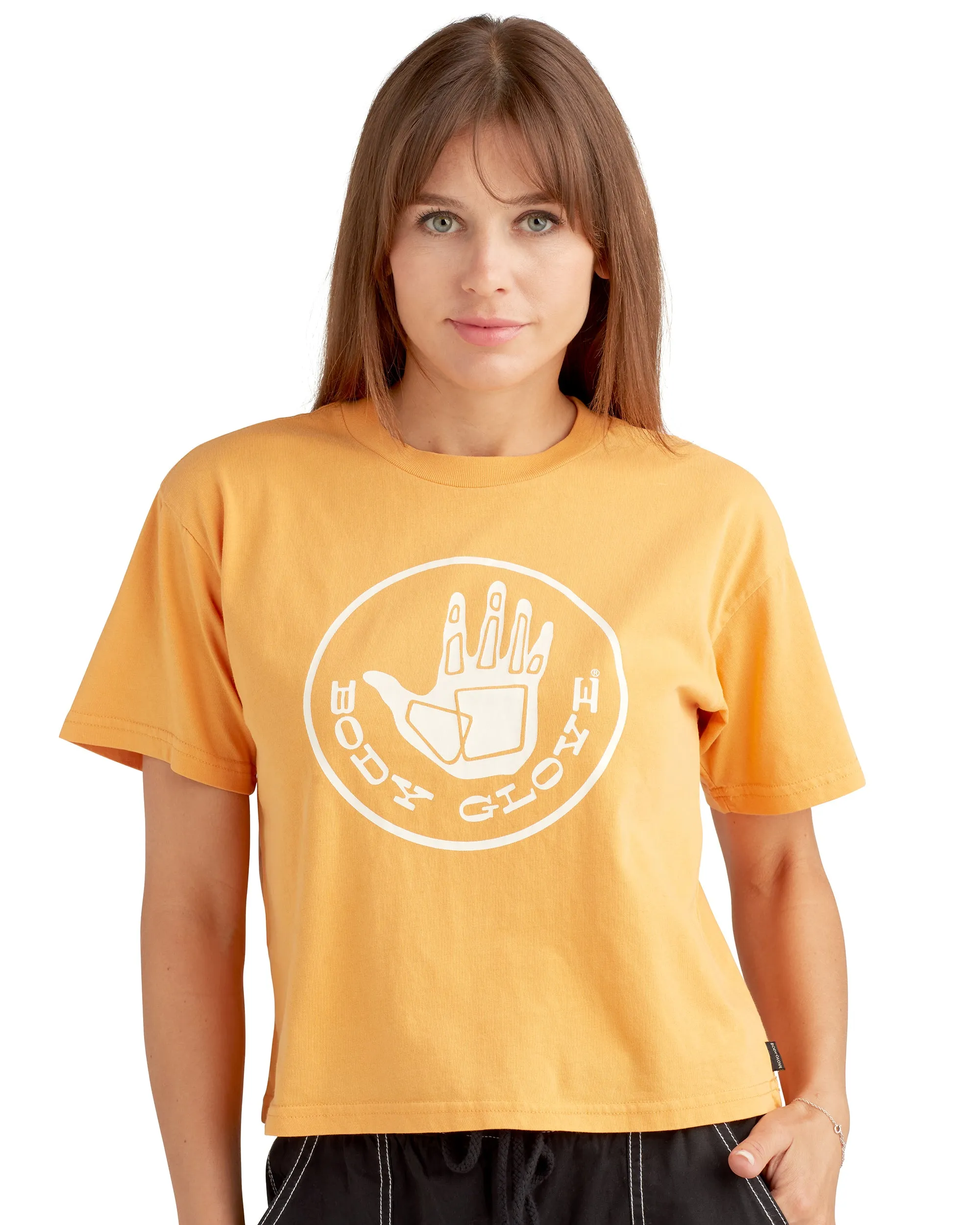 Sizzle Relaxed Fit Crop T-Shirt - Mango sold by Body Glove