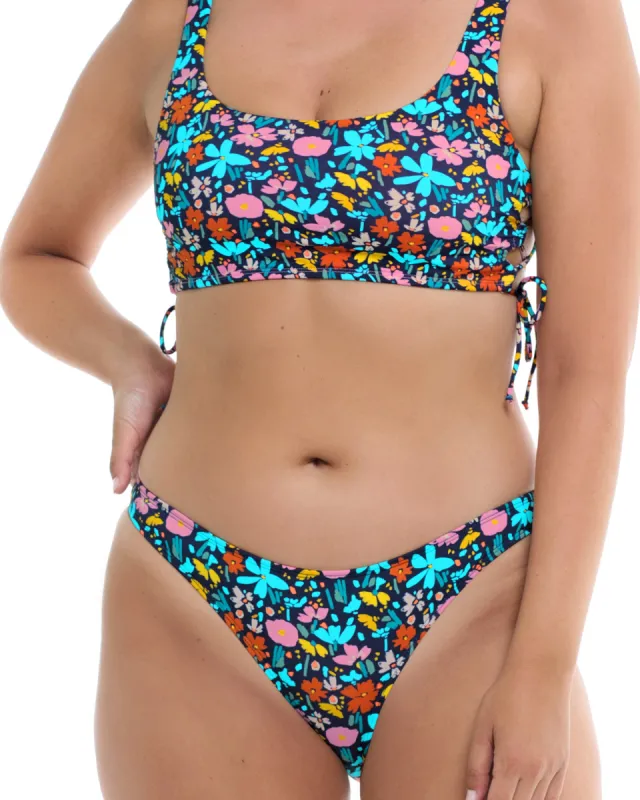 Vivid Field Bikini Bottom - Indigo sold by Body Glove