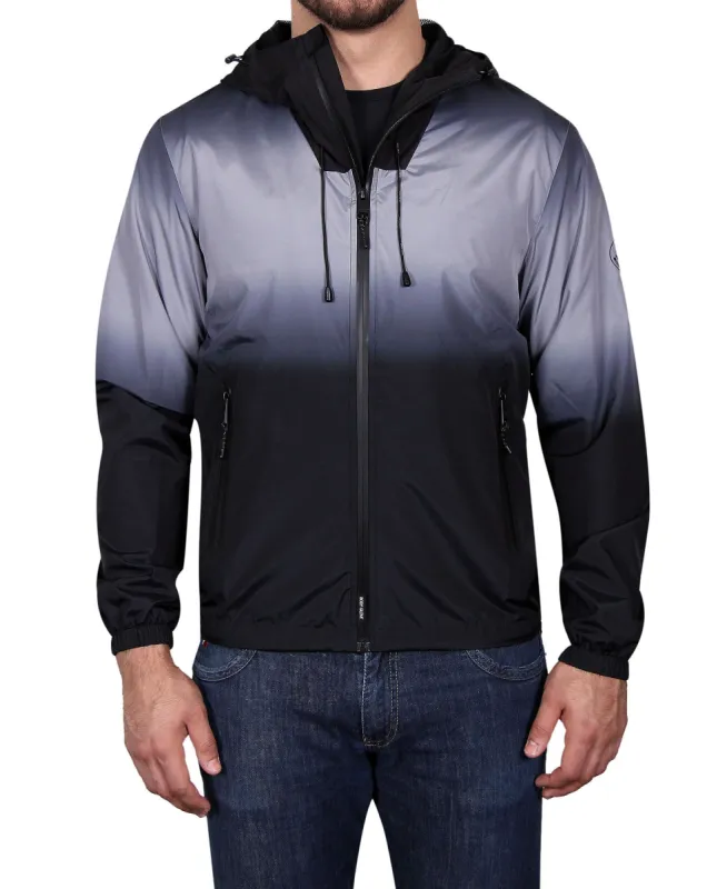 Men's Ombre Lightweight Hooded Jacket - Grey sold by Body Glove