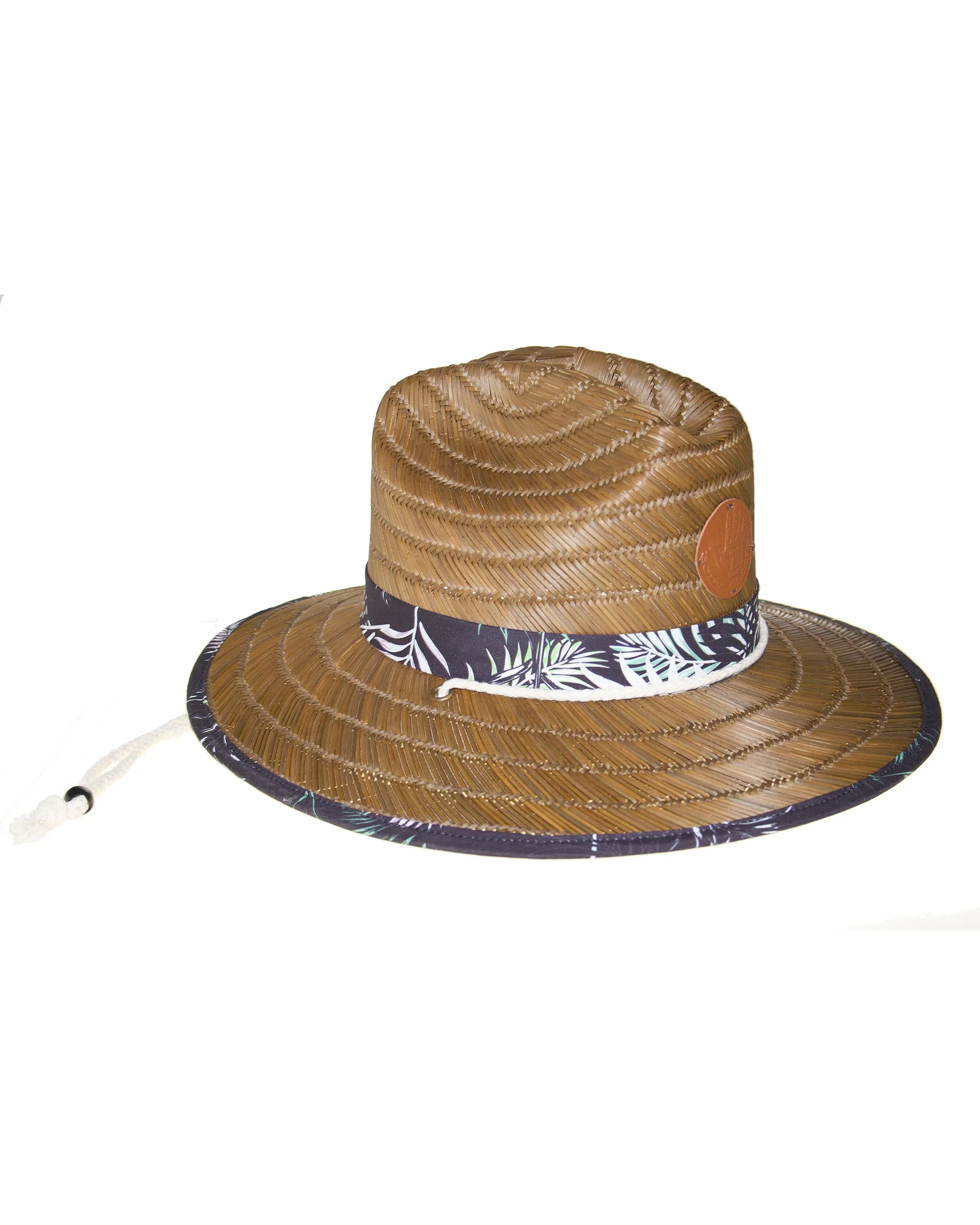 Genuine Straw Lifeguard Hat - Multi Palm sold by Body Glove