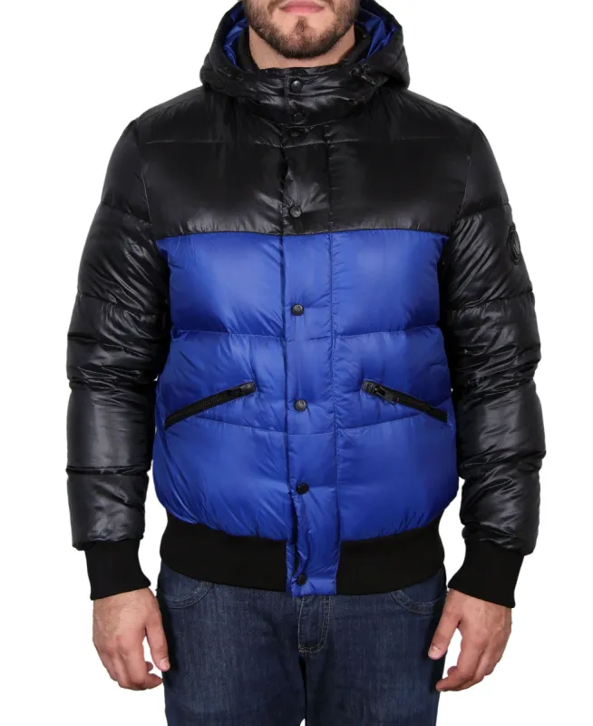 Men's Hooded Down Parka - Blue sold by Body Glove