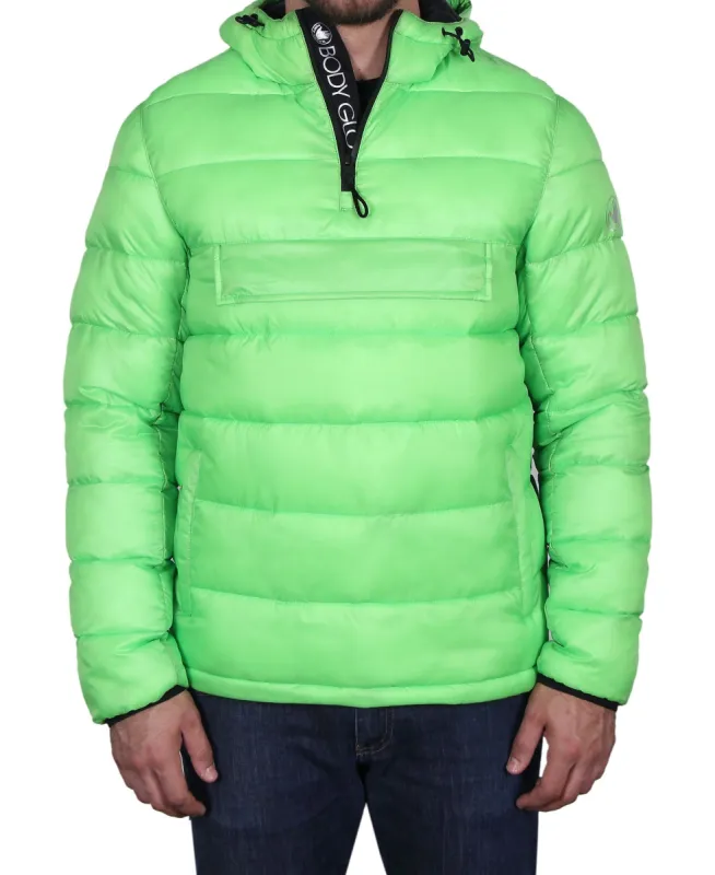 Men's Quilted Hooded Pullover - Green sold by Body Glove