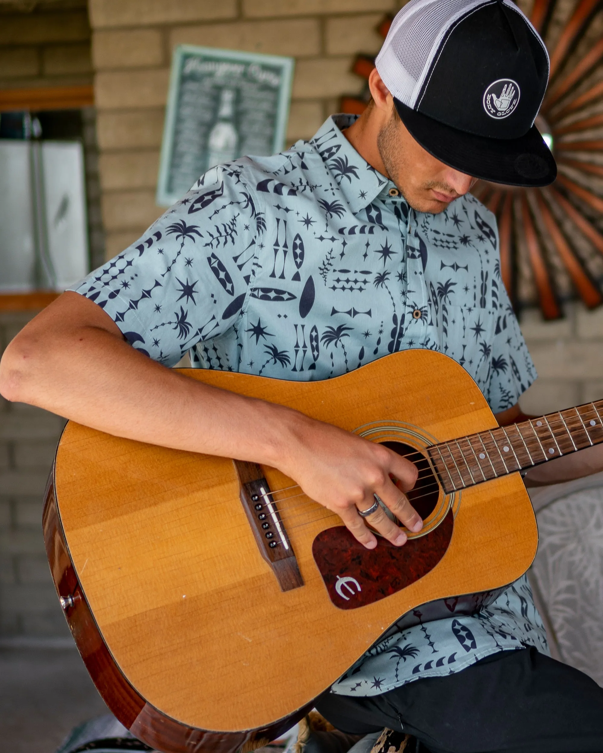 Outrigger Button-Up Shirt - Blue sold by Body Glove product image thumbnail 2