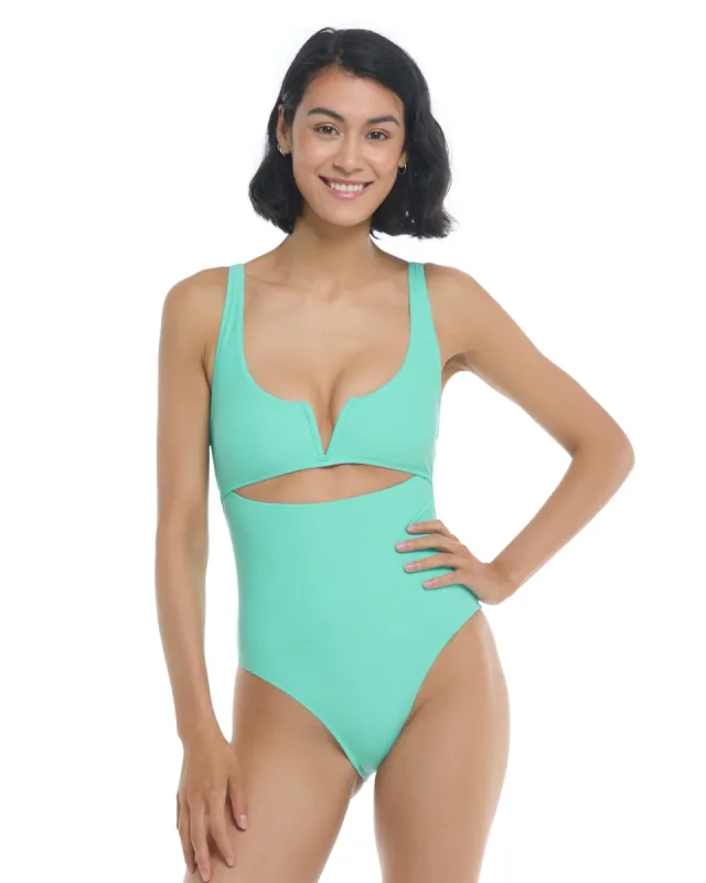 Smoothies Eli One-Piece Swimsuit - Sea Mist sold by Body Glove