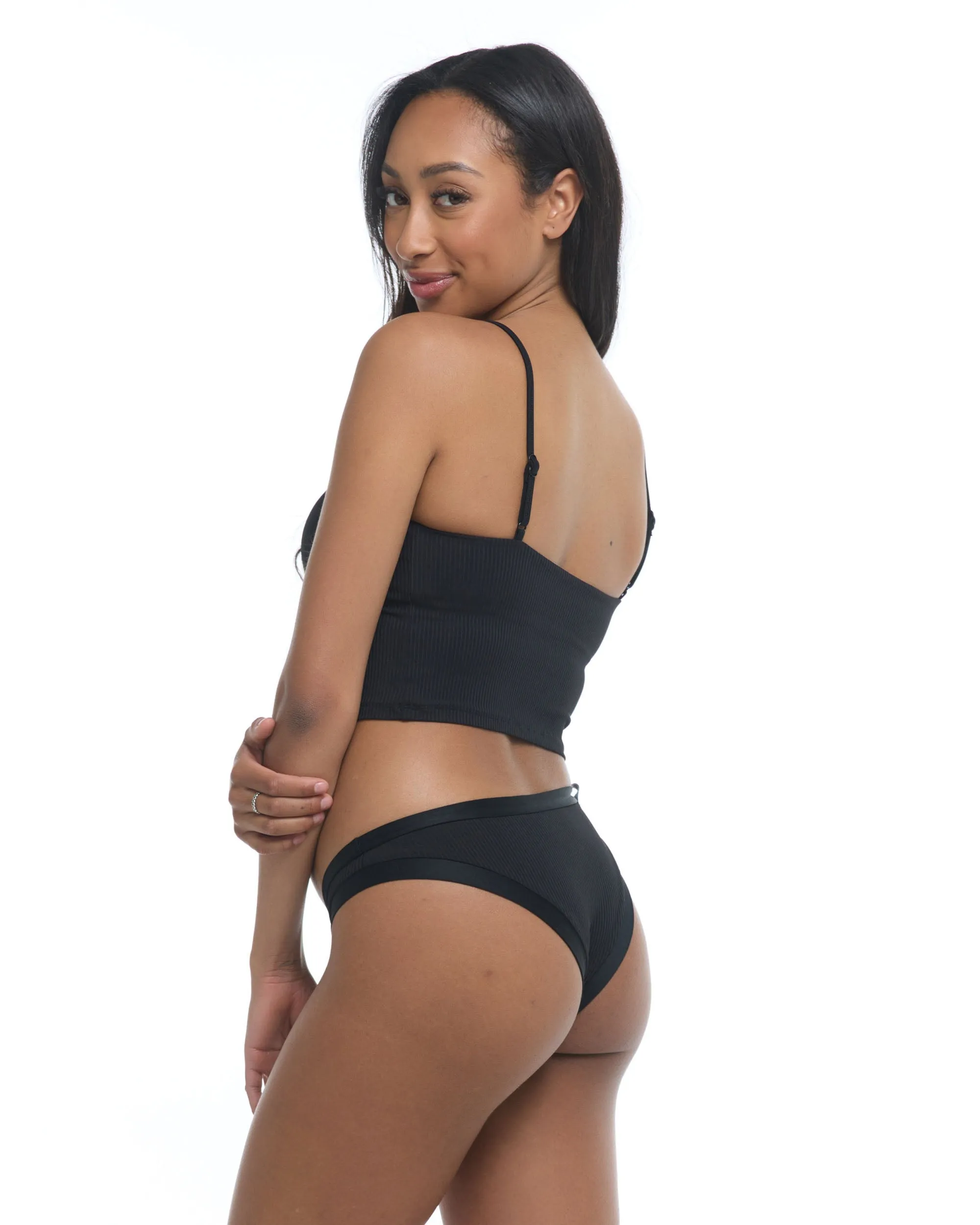Ibiza Audrey Low-Rise Bikini Bottom - Black sold by Body Glove product image thumbnail 4