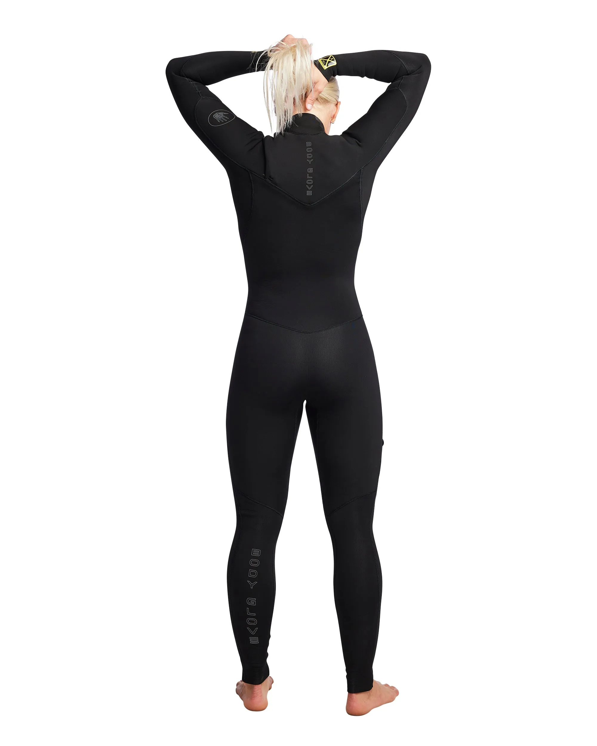 Women's Gold Cell 4/3mm Chest Zip Fullsuit - Black sold by Body Glove product image thumbnail 2
