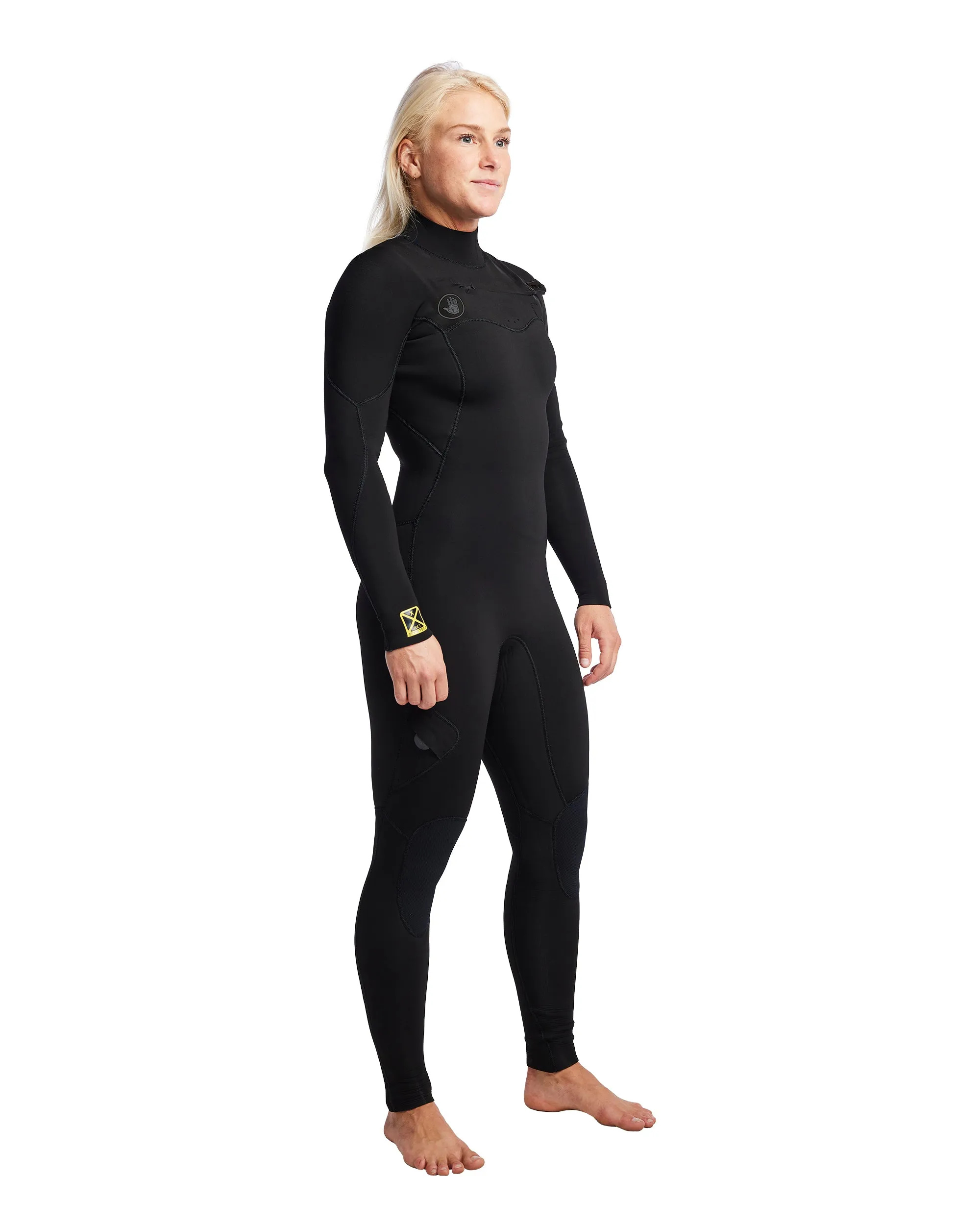 Women's Gold Cell 4/3mm Chest Zip Fullsuit - Black sold by Body Glove product image thumbnail 4