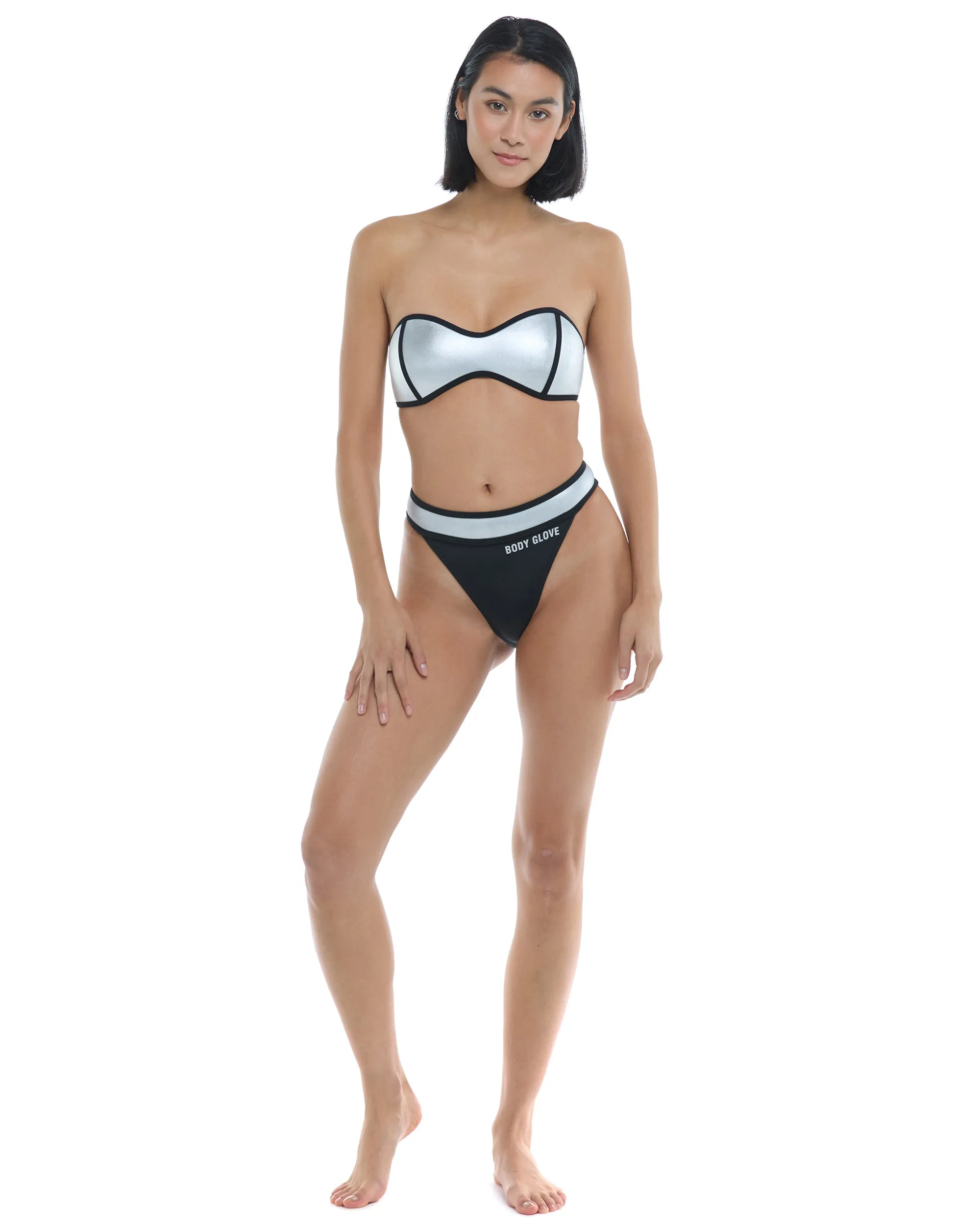 The '91 Unbelievable Swim Bottoms - Silver sold by Body Glove product image thumbnail 3