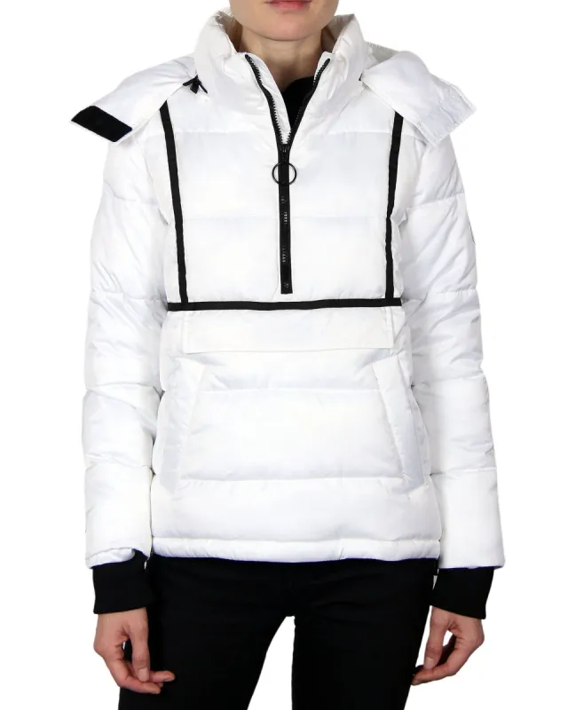 Women's Quilted Pullover - White sold by Body Glove