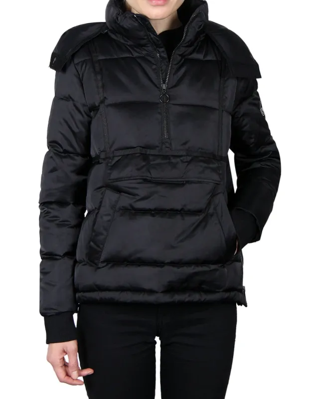 Women's Quilted Pullover - Black made by Body Glove