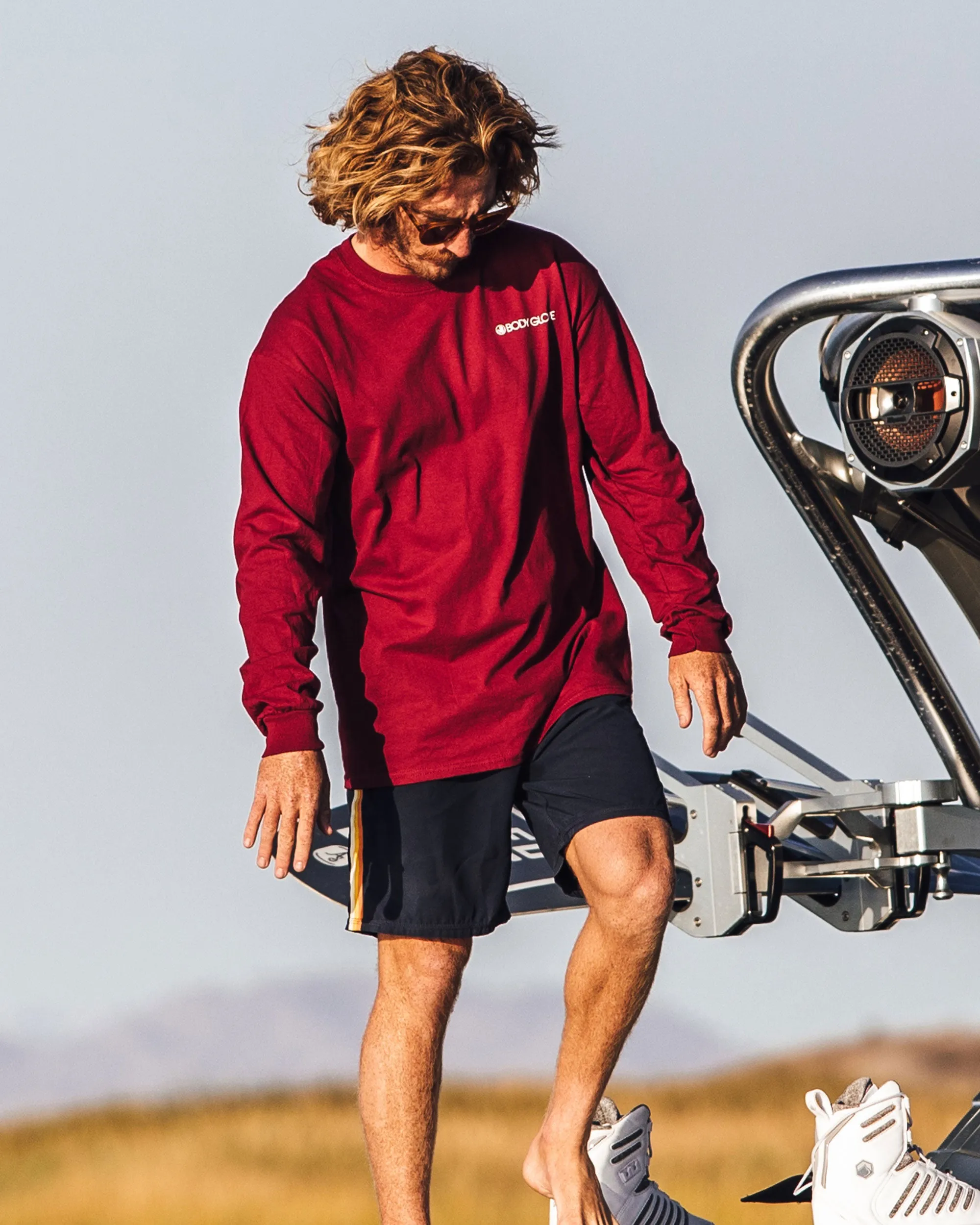 Crimson Long-Sleeved T-Shirt - Crimson sold by Body Glove product image thumbnail 3