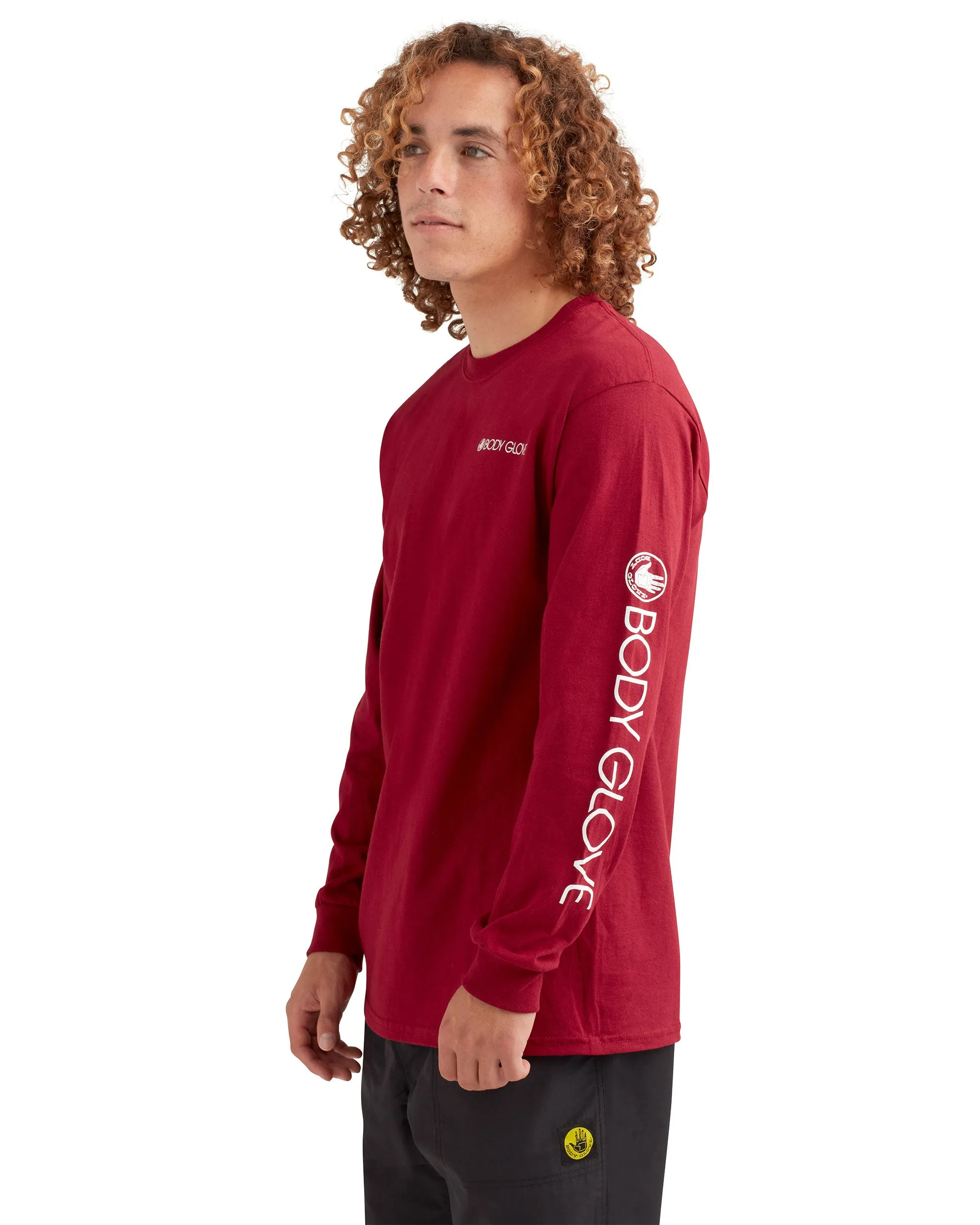 Crimson Long-Sleeved T-Shirt - Crimson sold by Body Glove product image thumbnail 2