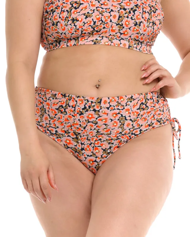 Mademoiselle High Tide Plus Size Swim Bottom - Multi sold by Body Glove