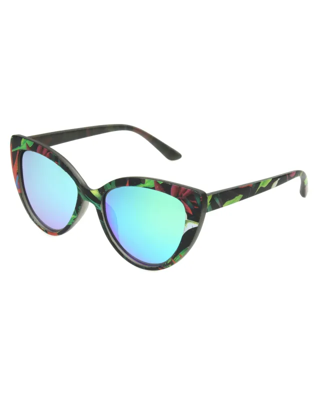 Tropic's Polarized Cat Eye Sunglasses - Black/Tropics sold by Body Glove