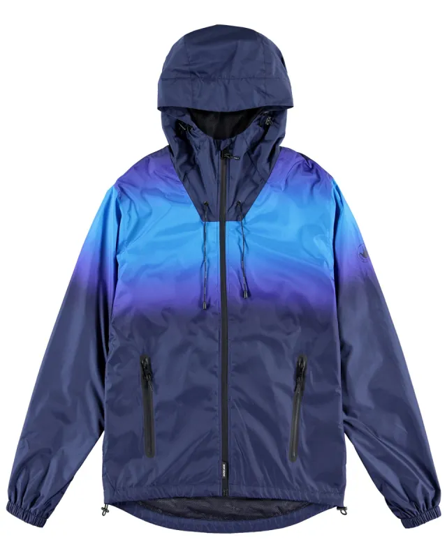 Men's Ombre Lightweight Hooded Jacket - Blue sold by Body Glove