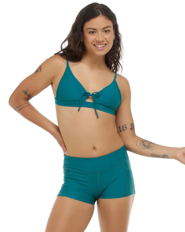 Smoothies Adalee Triangle Bikini Top - Kingfisher sold by Body Glove