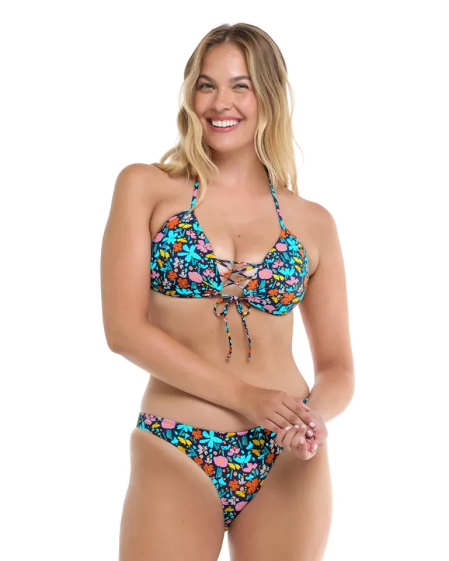 Vivid Field Baby Love Bikini Top - Indigo sold by Body Glove