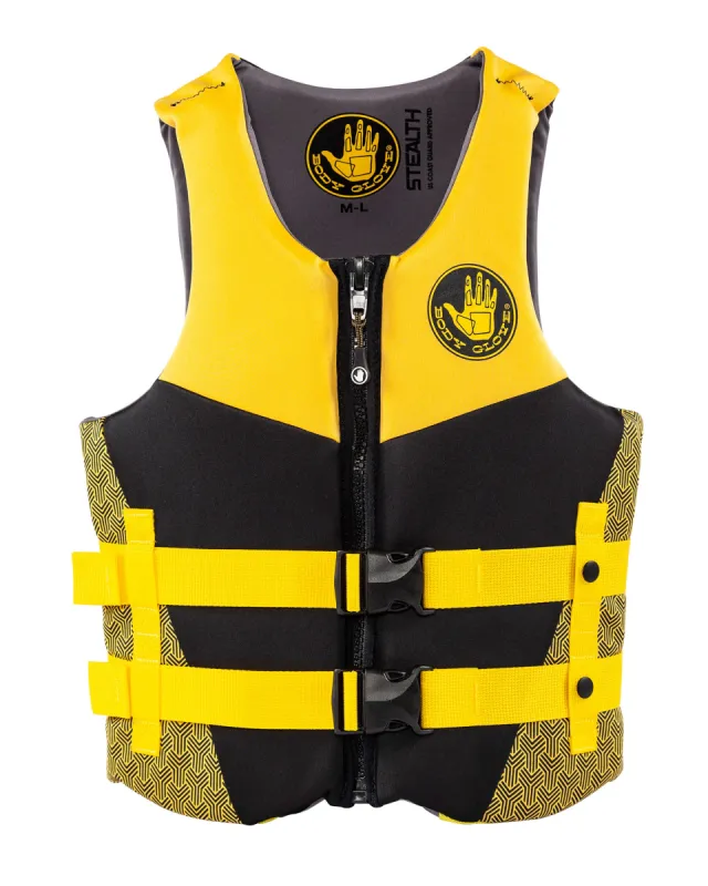 Stealth Unisex USCGA PFD -Black/Yellow sold by Body Glove