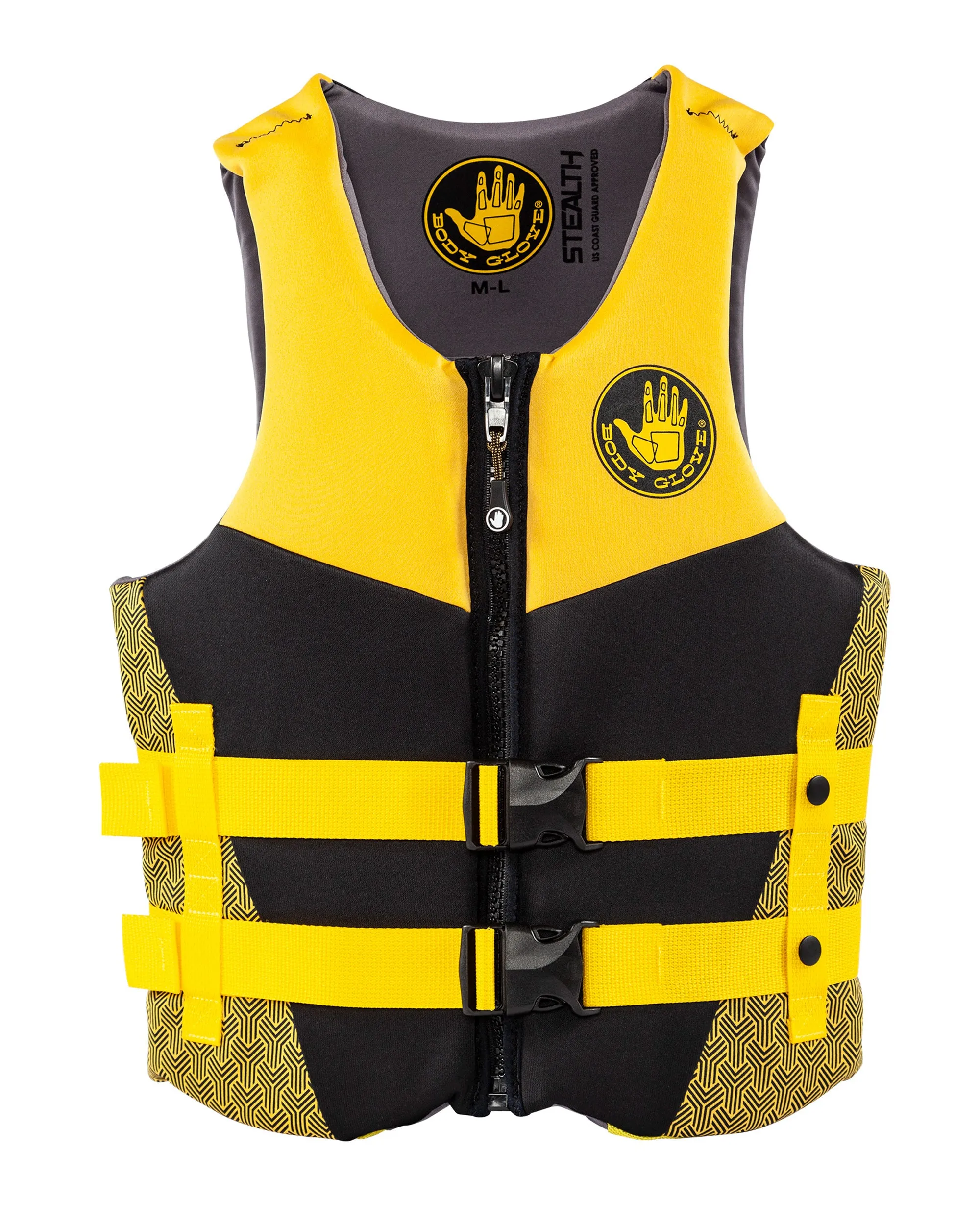 Stealth Unisex USCGA PFD -Black/Yellow sold by Body Glove