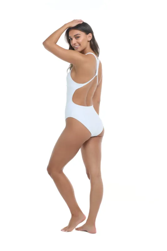 Smoothies Mylene One-Piece Swimsuit - Snow sold by Body Glove
