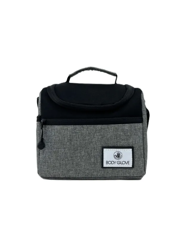 Zip Top Lunch Tote  - Grey made by Body Glove