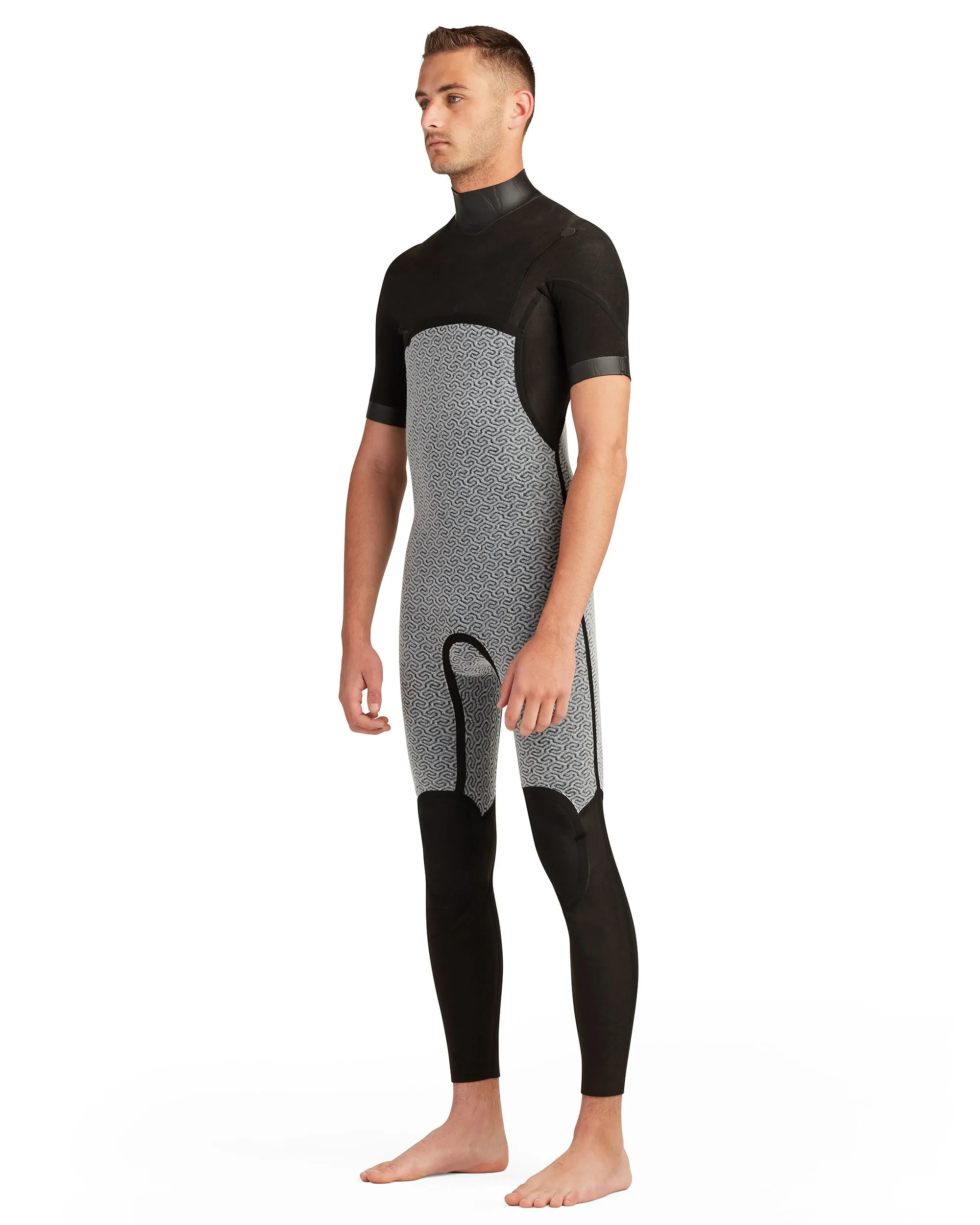 Men's Variant 2/2mm Short Arm Chest-Zip Fullsuit - Black sold by Body Glove product image thumbnail 5