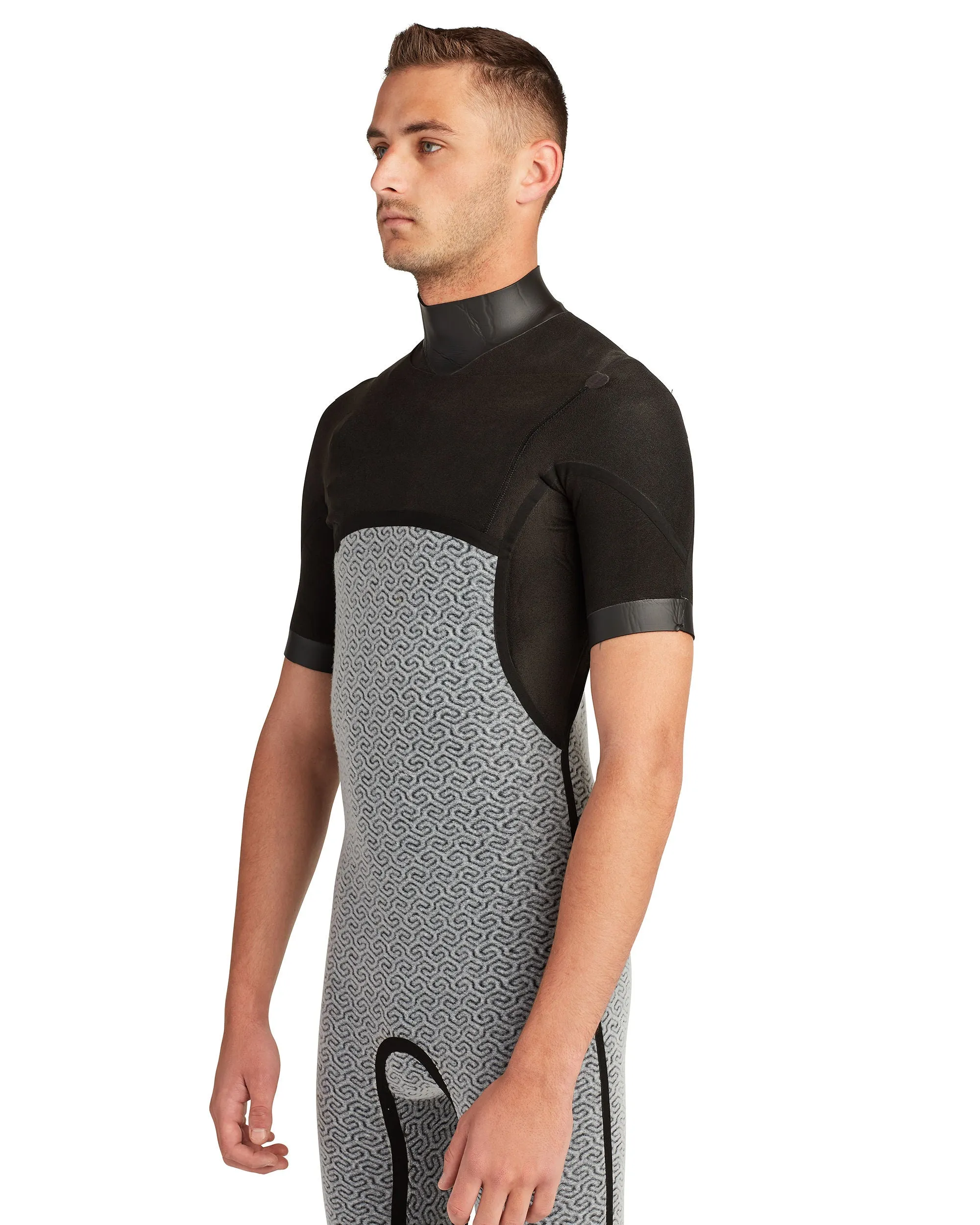 Men's Variant 2/2mm Short Arm Chest-Zip Fullsuit - Black sold by Body Glove product image thumbnail 4