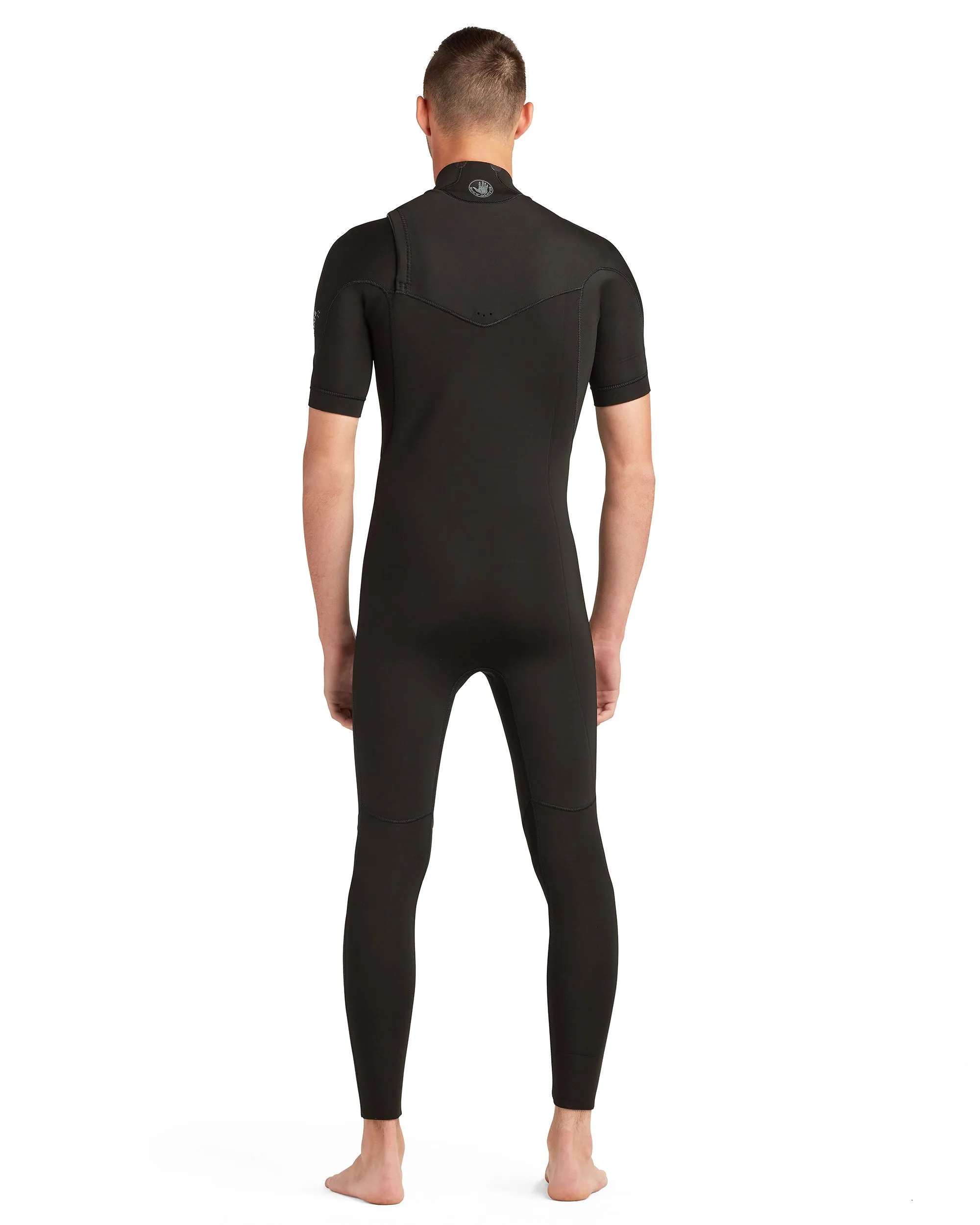 Men's Variant 2/2mm Short Arm Chest-Zip Fullsuit - Black sold by Body Glove product image thumbnail 3