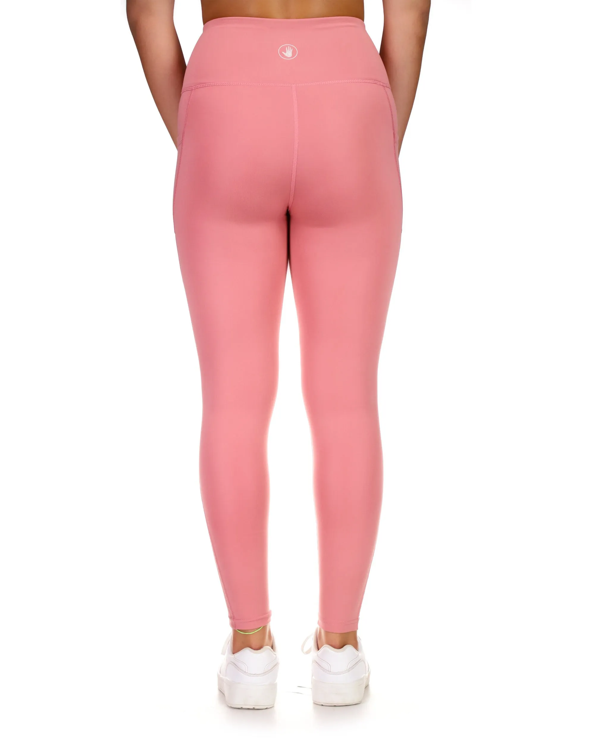 Yin to my Yang Legging With Mesh Panels - Pink sold by Body Glove product image thumbnail 3