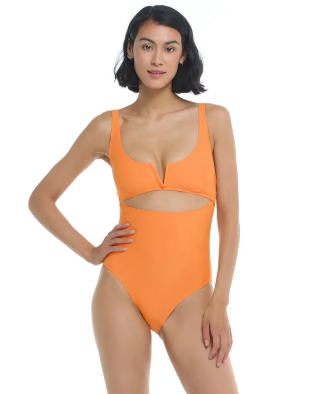 Smoothies Eli One-Piece Swimsuit - Loquat sold by Body Glove