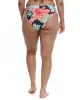Isla Foca Plus Size Retro High-Waist Swim Bottoms - Black sold by Body Glove