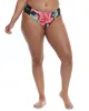 Isla Foca Plus Size Retro High-Waist Swim Bottoms - Black sold by Body Glove