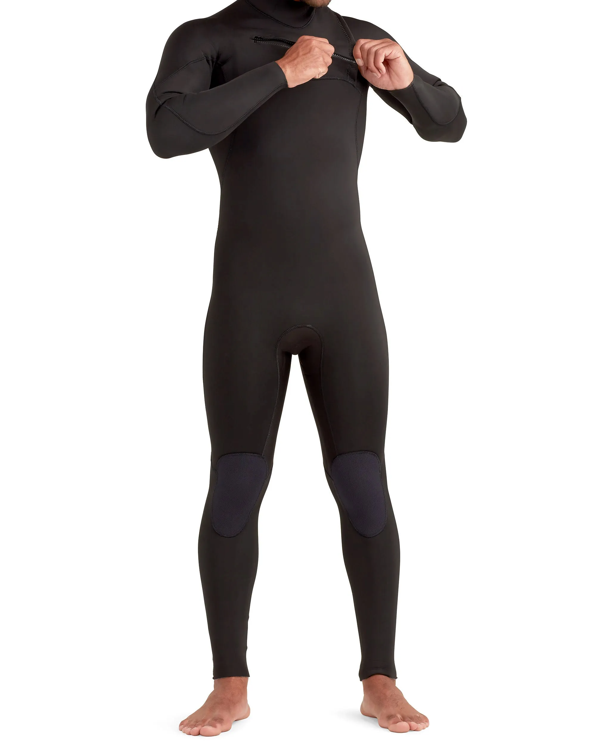 Variant 4/3mm Men's Chest-Zip Fullsuit - Black sold by Body Glove product image thumbnail 2