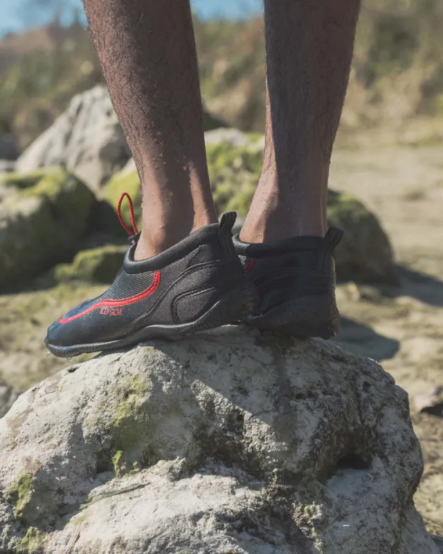 Men's Riverbreaker Water Shoes - Black/Red sold by Body Glove