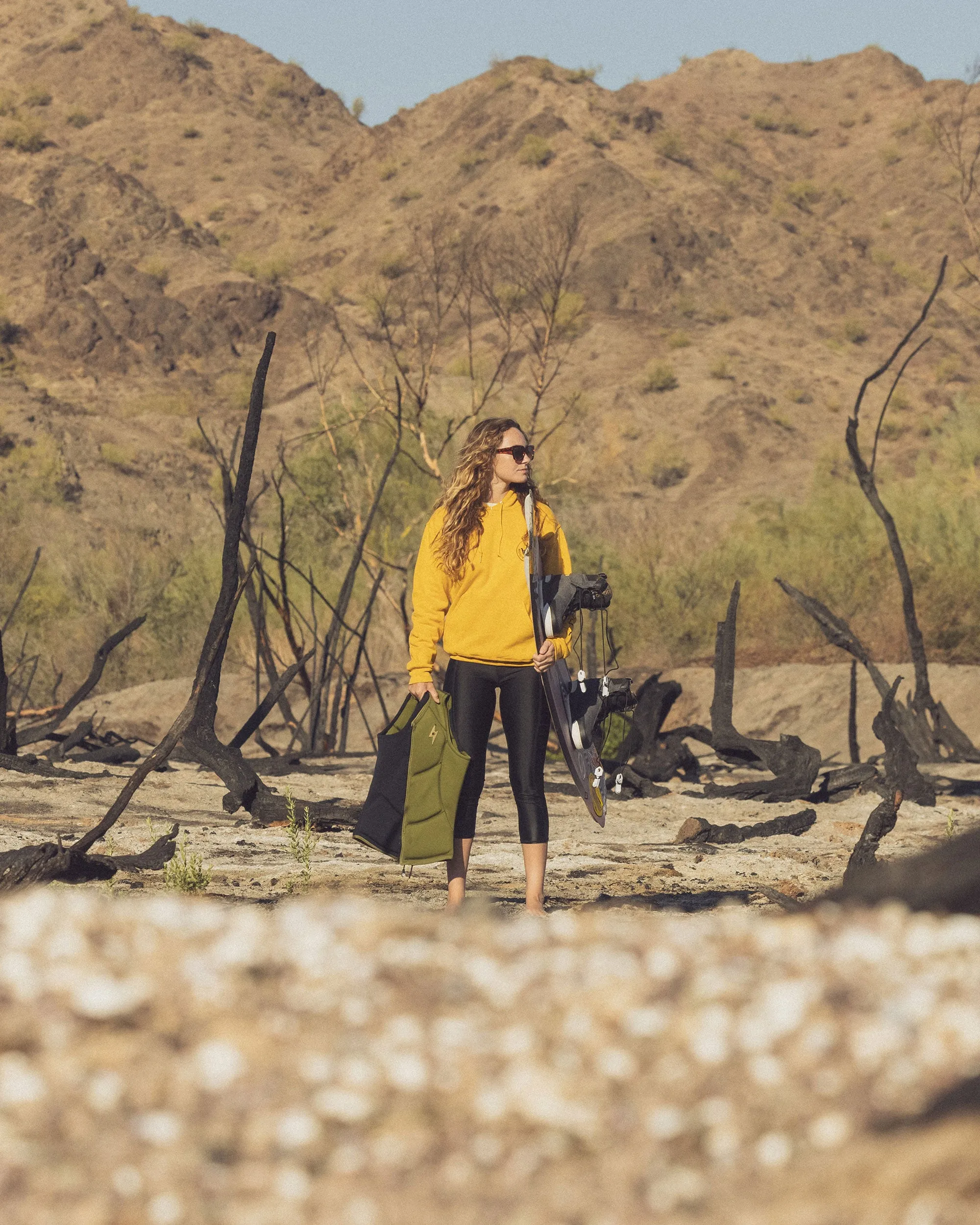 Heritage Pullover Fleece Hoodie - Mustard Heather sold by Body Glove product image thumbnail 5