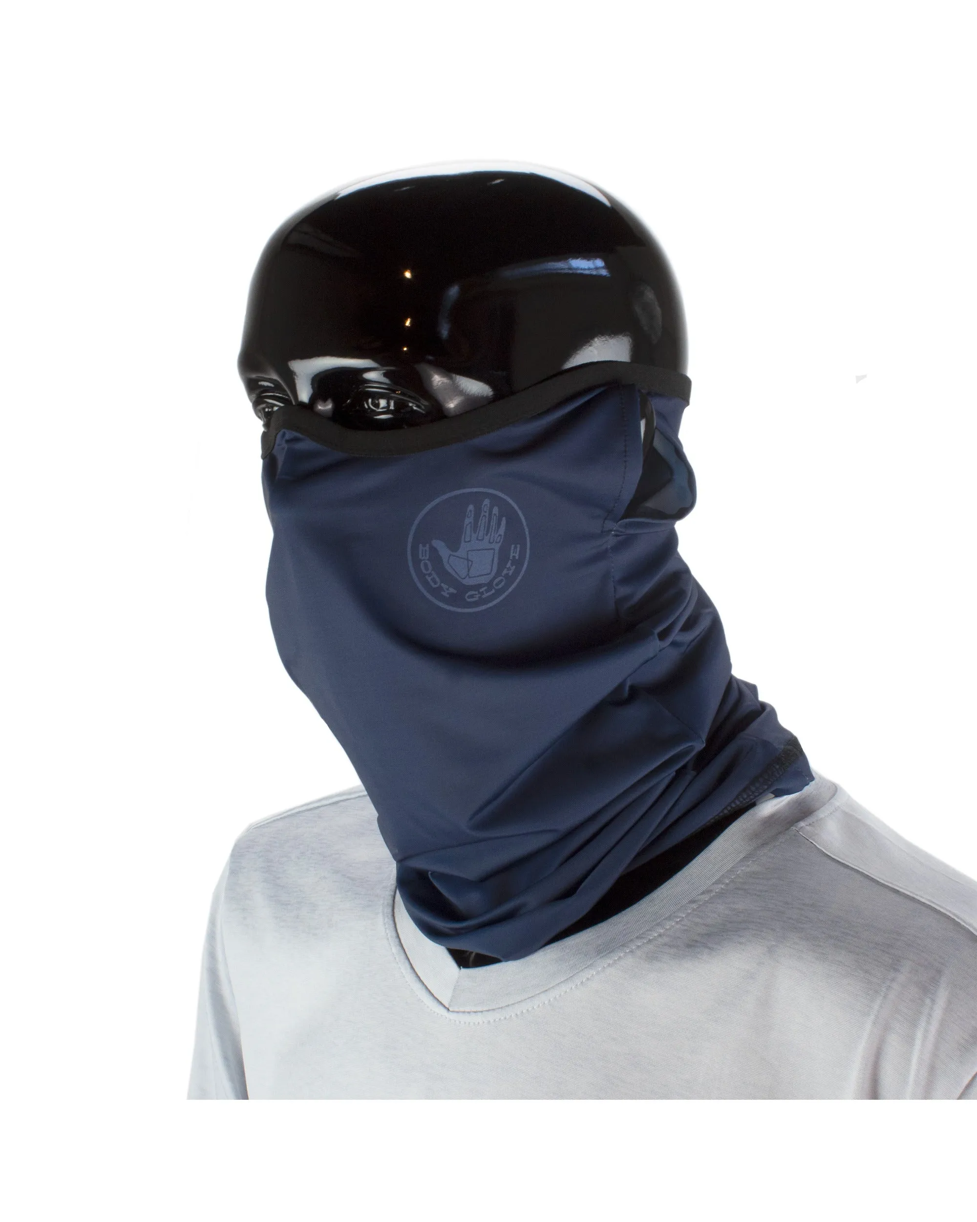 Men's Cooling Gaiter Face Mask - Navy sold by Body Glove product image thumbnail 3
