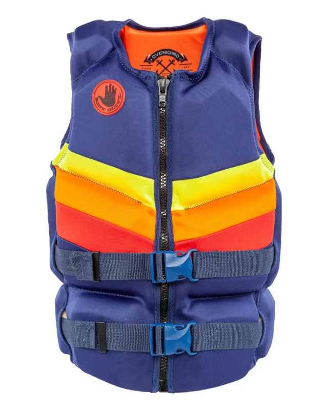 Men's Overboard USCGA + TSC Ride PFD - Navy/Orange sold by Body Glove