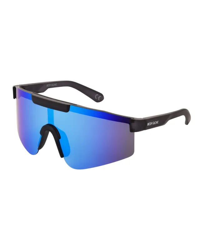Peak Polarized Shield Sunglasses - Grey sold by Body Glove
