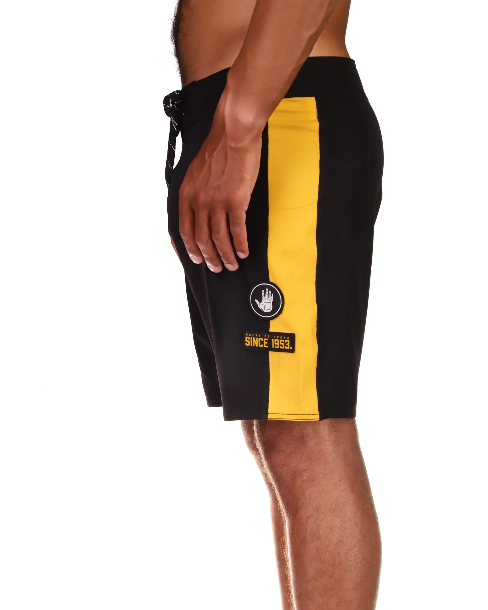 BG Classic Boardshort 18" - Black/Yellow sold by Body Glove product image thumbnail 5