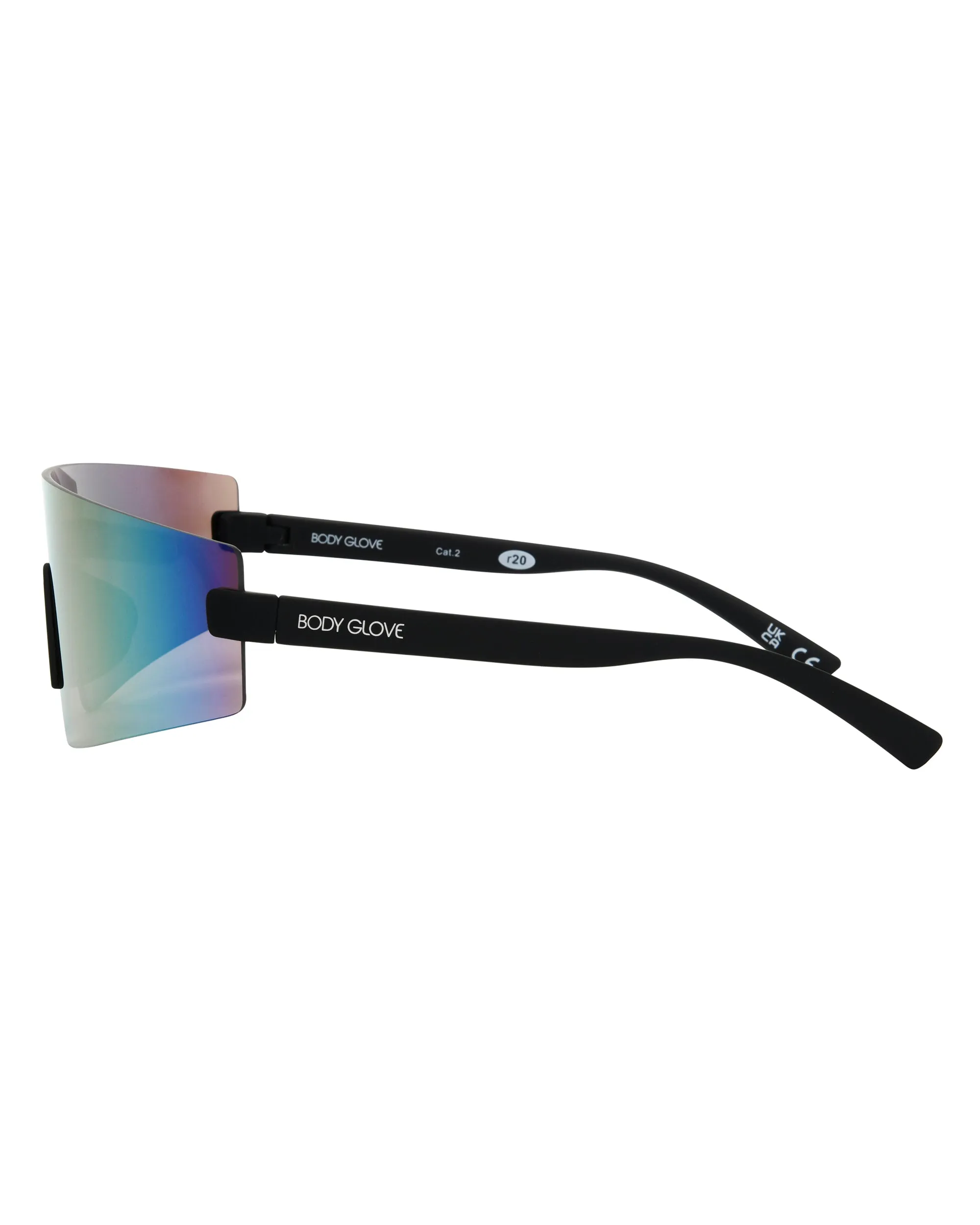 Vibez Rimless Shield Sunglasses - Black sold by Body Glove product image thumbnail 5