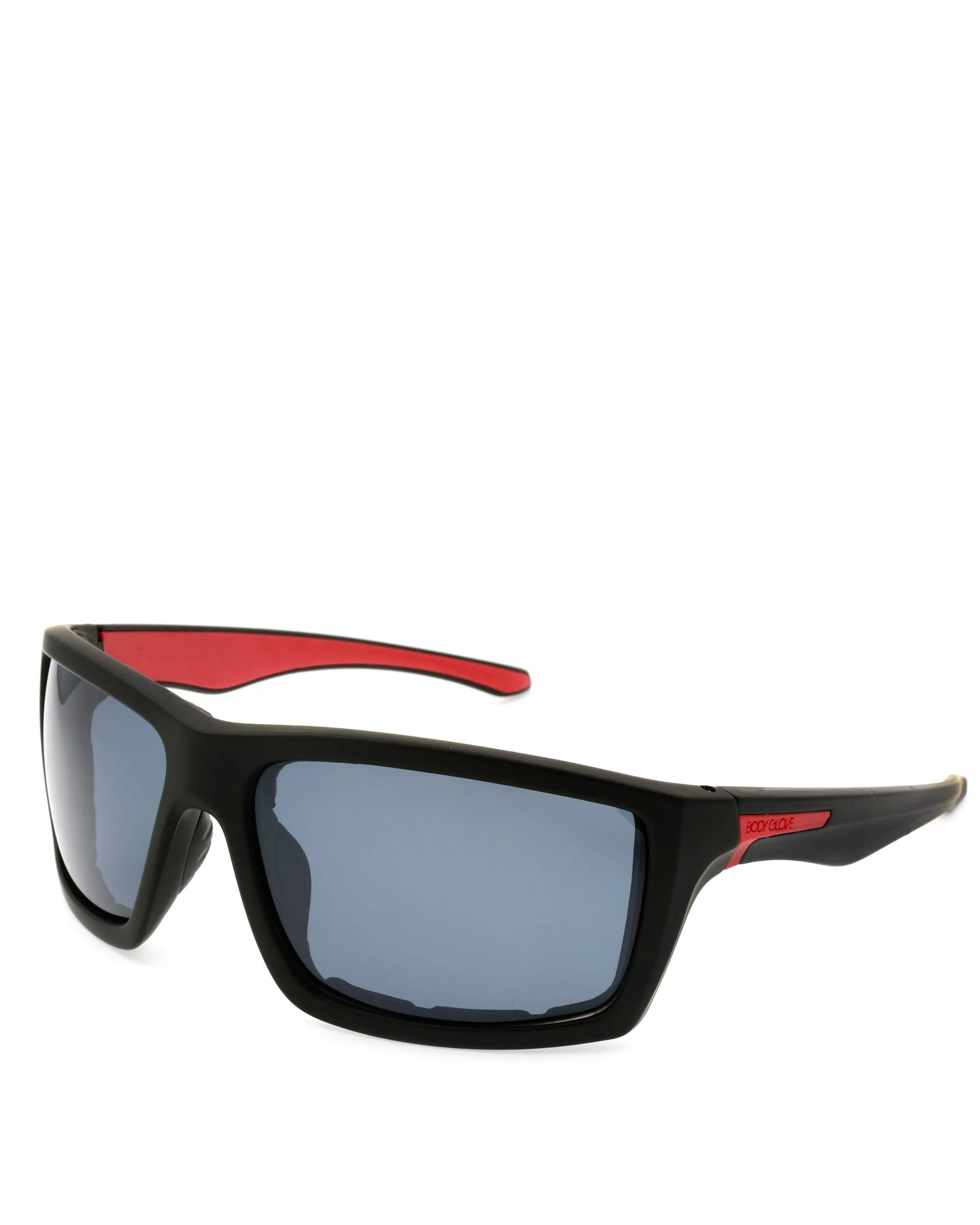 Men's Vapor 21 Polarized Sport Sunglasses - Black sold by Body Glove