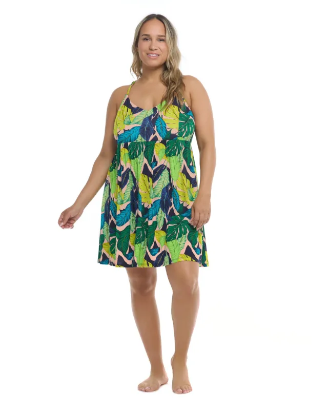 Monoa Falls Ivy Plus Size Dress - Nightfall made by Body Glove
