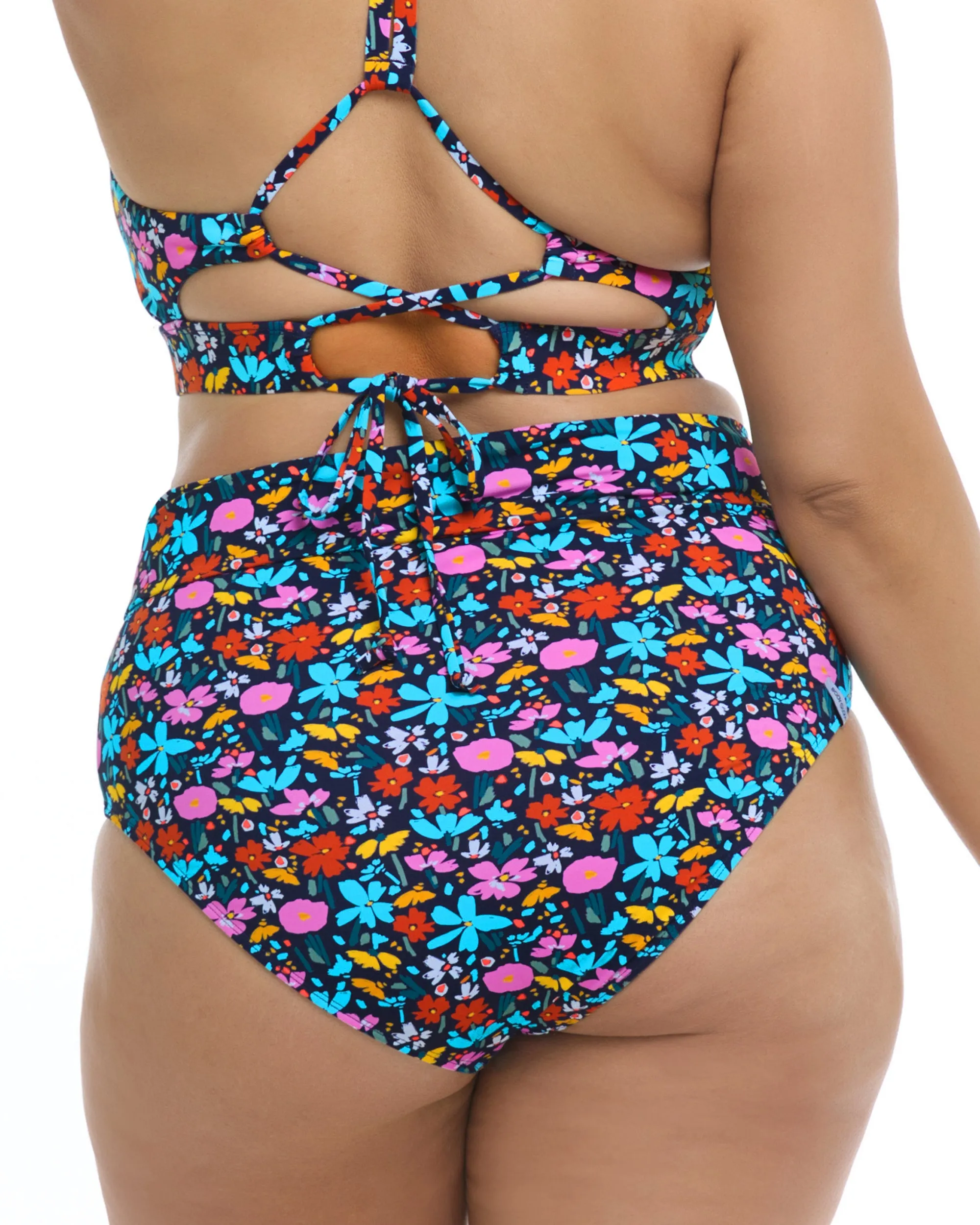Vivid Field Plus-Size Woodstock Bikini Bottom - Indigo sold by Body Glove product image thumbnail 2