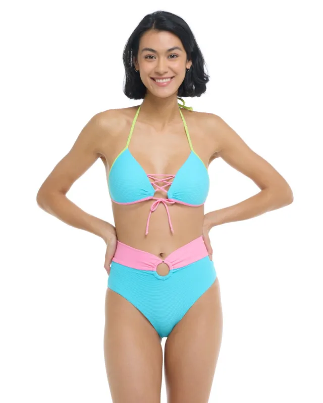 Spectrum Baby Love Bikini Top - Cyan sold by Body Glove