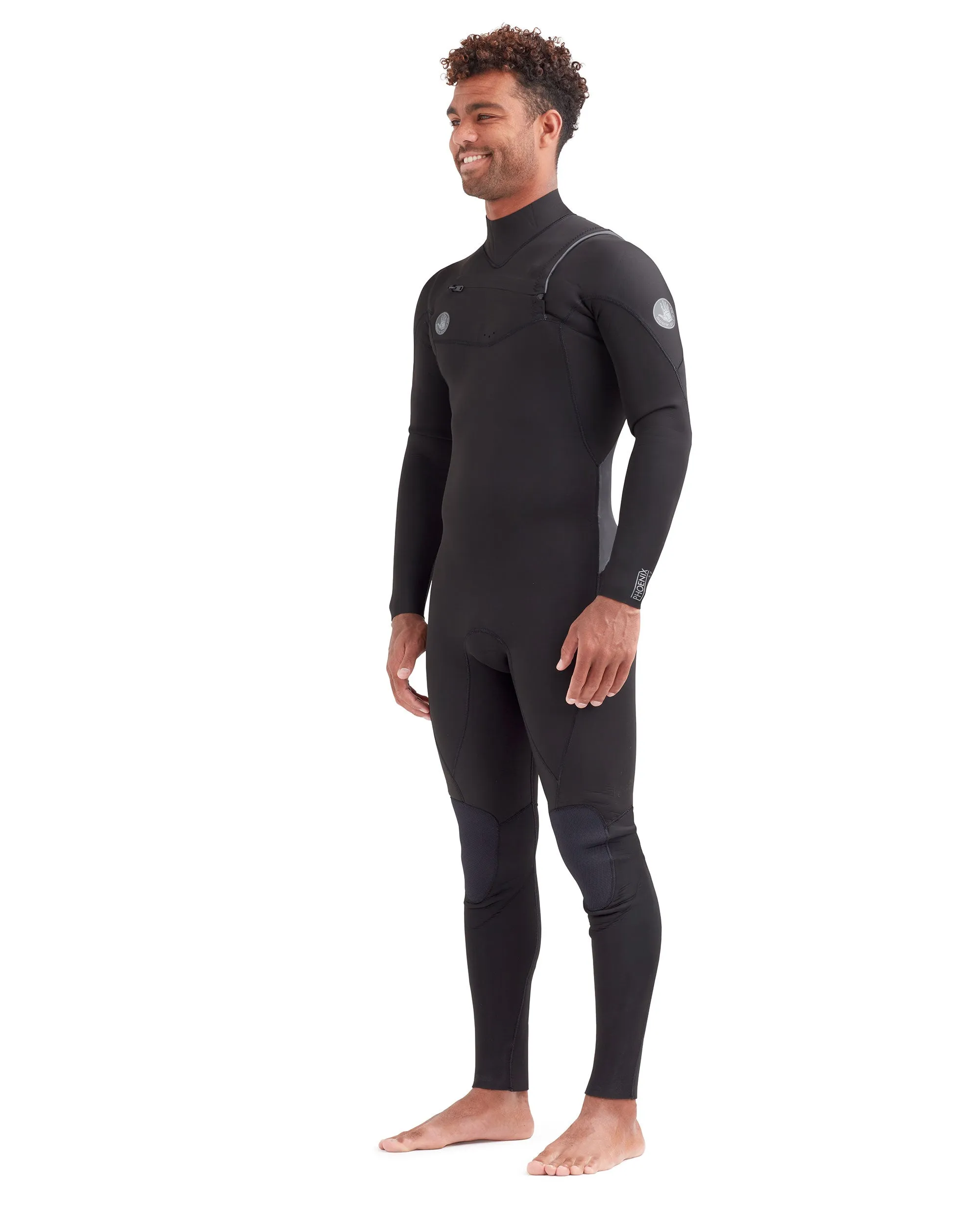Phoenix 3/2mm Men's Chest-Zip Fullsuit - Black sold by Body Glove product image thumbnail 3