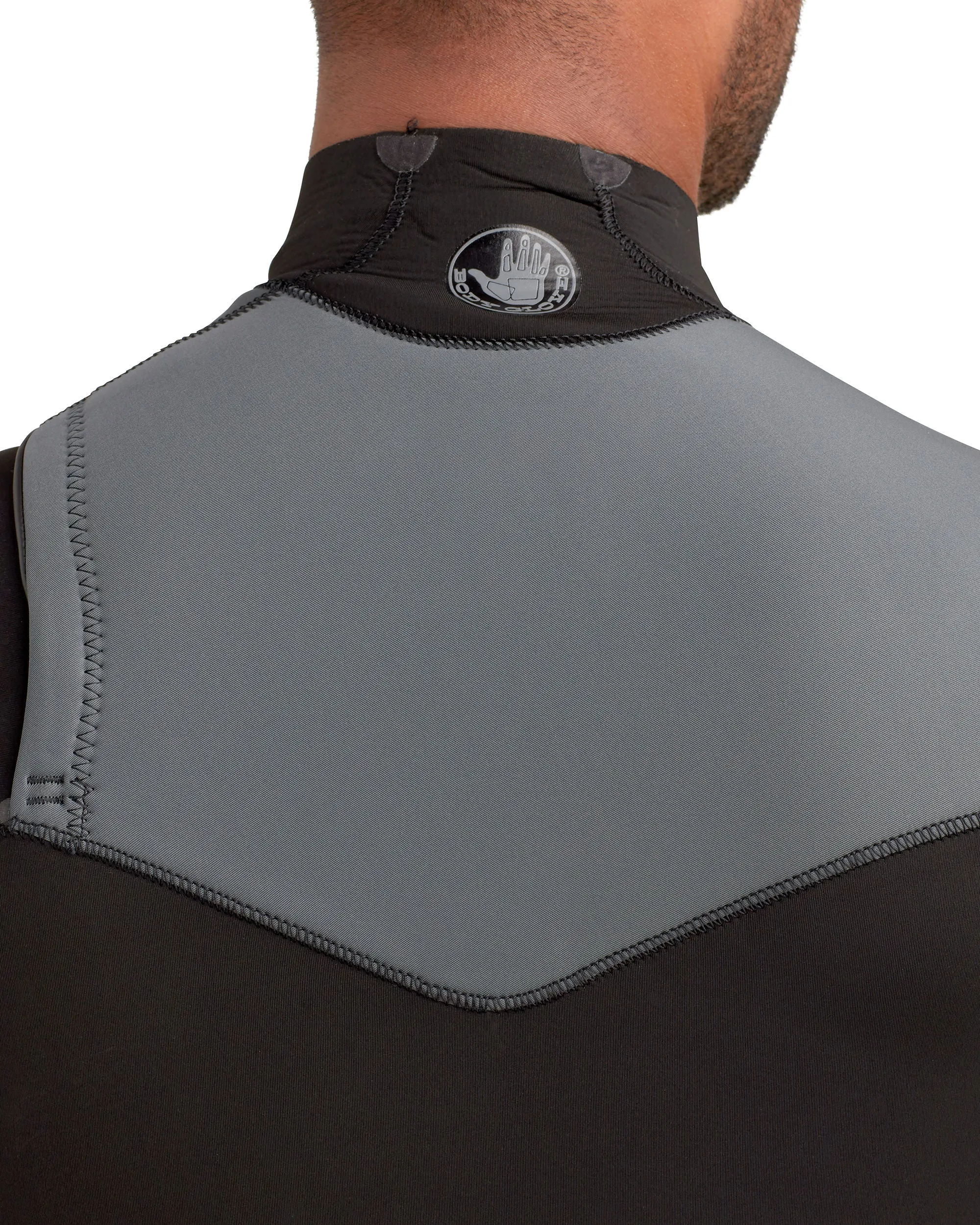 Variant 4/3mm Men's Chest-Zip Fullsuit - Grey/Black sold by Body Glove product image thumbnail 5