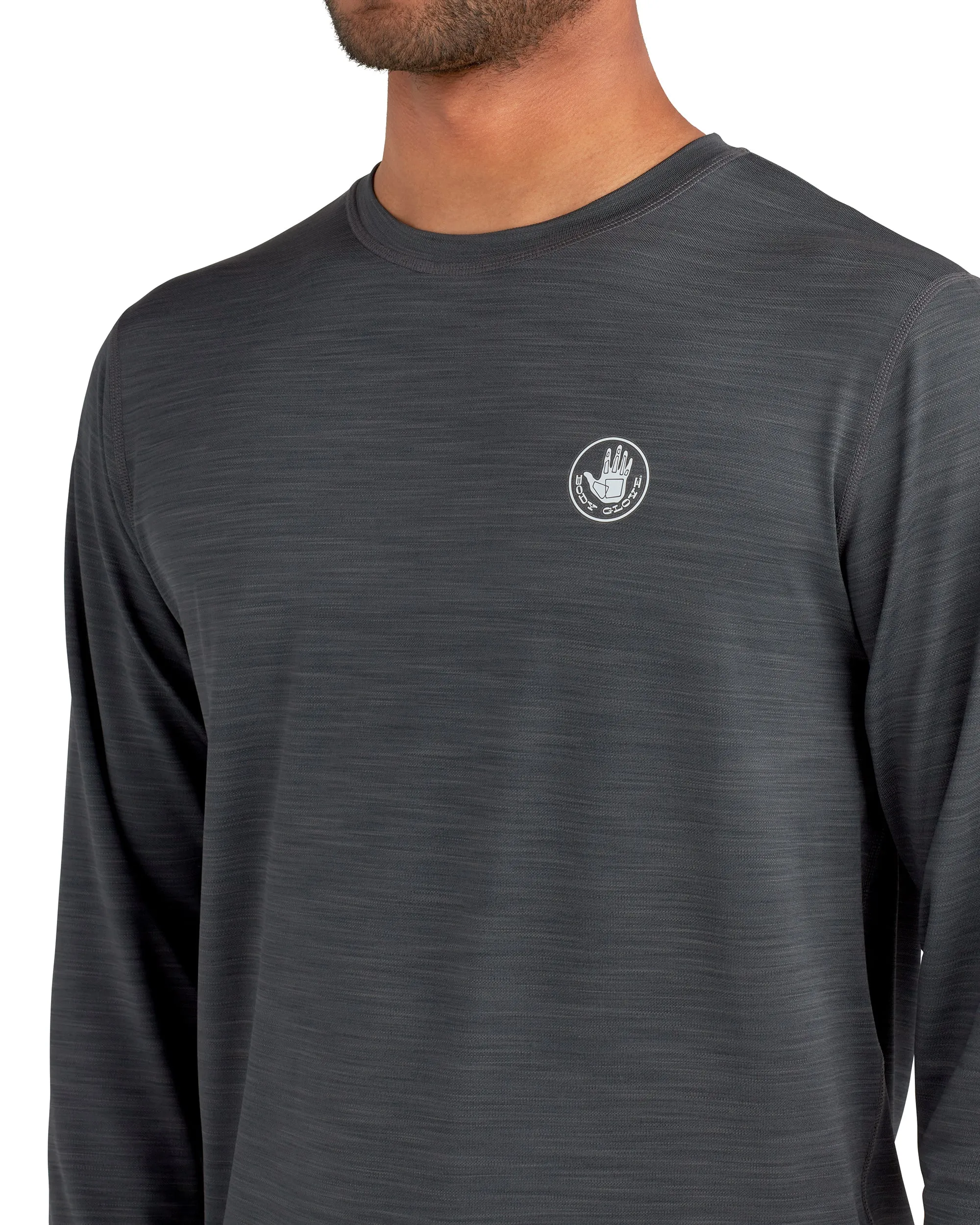 Offshore Pro UPF Long-Sleeve Shirt - Charcoal sold by Body Glove product image thumbnail 3