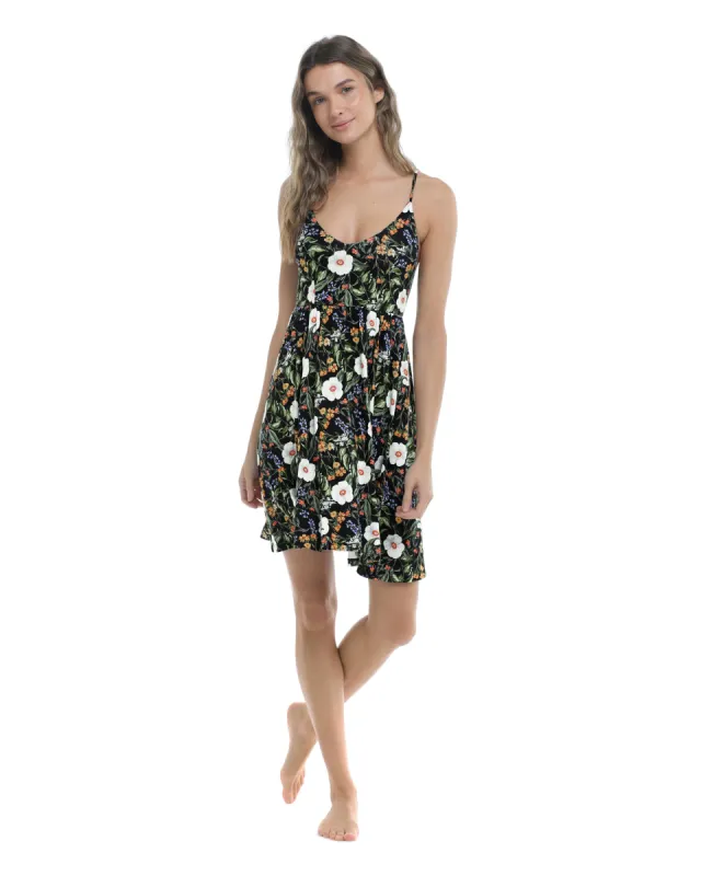 Inflorescence Ivy Cover-Up Dress - Black sold by Body Glove