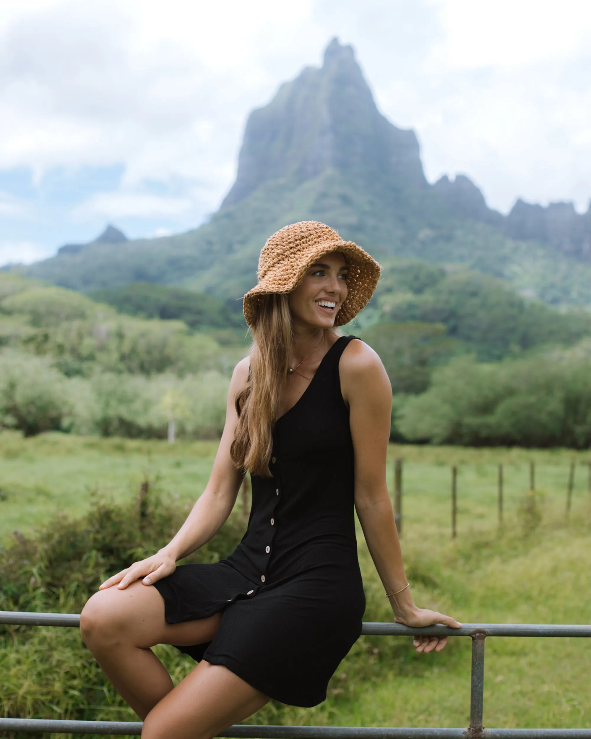 Cora Cover-Up Dress - Black sold by Body Glove