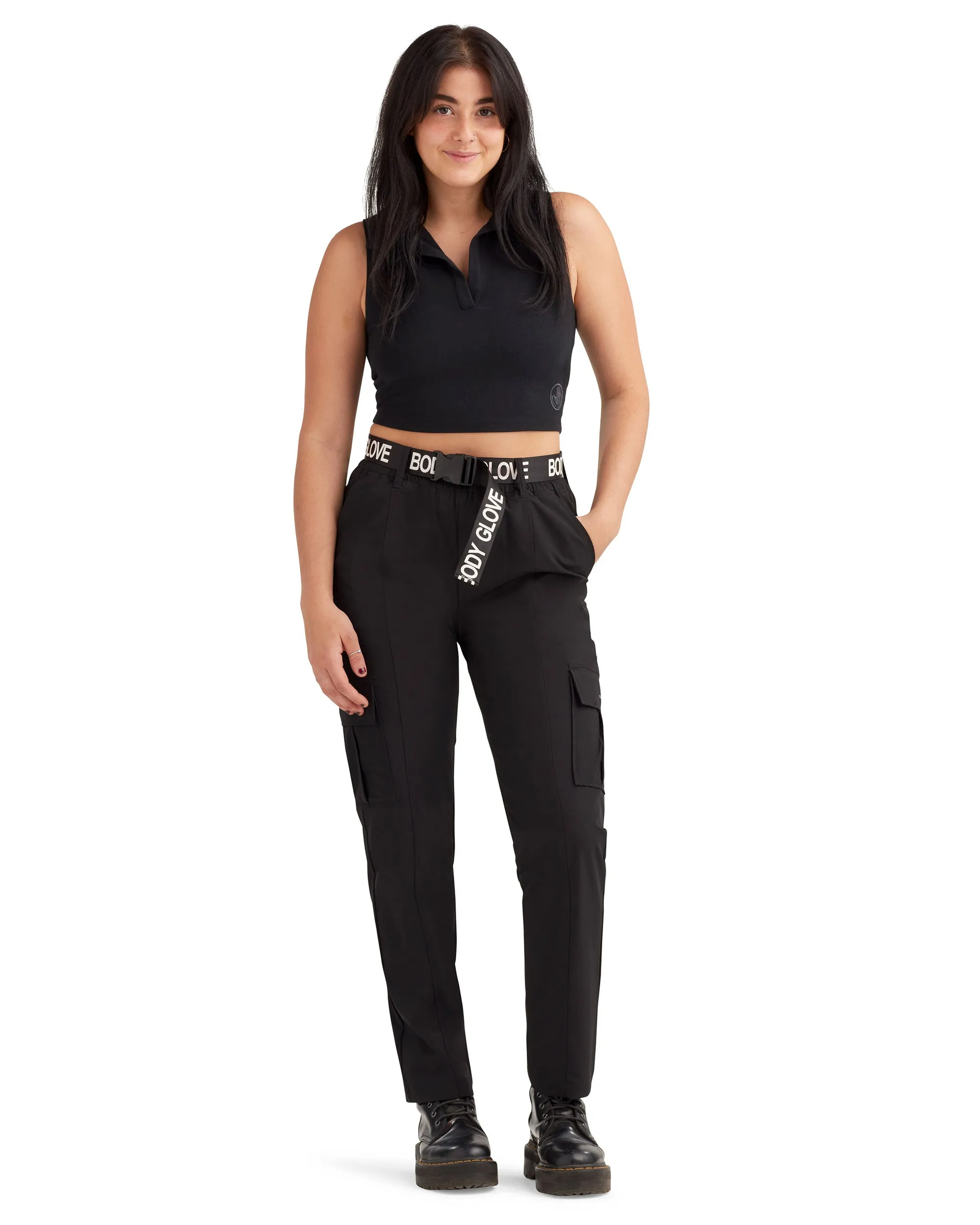 Cargo Sport Pants - Black sold by Body Glove